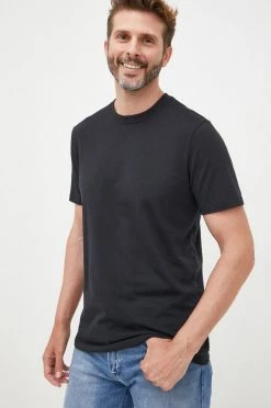 Ανδρικά Μπλουζάκια Βαμβακερό μπλουζάκι GAP μαύρο -Gap Κατάστημα unnamed file 1768