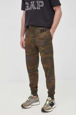 Ανδρικά Παντελόνια φόρμας Παντελόνι φόρμας GAP πράσινο