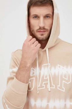 Ανδρικά Χωρίς φερμουάρ Μπλούζα GAP χρώμα: μπεζ, -Gap Κατάστημα unnamed file 1836