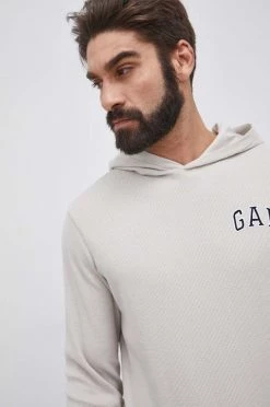 Ανδρικά Χωρίς φερμουάρ Μπλούζα GAP χρώμα: γκρι -Gap Κατάστημα unnamed file 1868