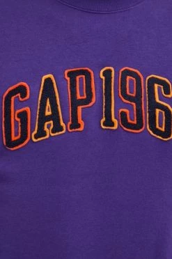 Ανδρικά Χωρίς φερμουάρ Μπλούζα GAP χρώμα: μοβ -Gap Κατάστημα unnamed file 1874