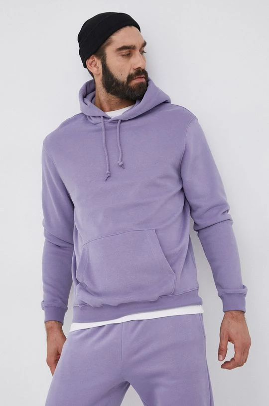 Ανδρικά Χωρίς φερμουάρ Μπλούζα GAP χρώμα: μοβ 3 Ανδρικά Χωρίς φερμουάρ Μπλούζα GAP χρώμα: μοβ