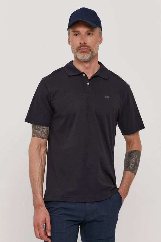 Ανδρικά Πόλο μπλουζάκια Πόλο GAP χρώμα: ναυτικό μπλε 3 Ανδρικά Πόλο μπλουζάκια Πόλο GAP χρώμα: ναυτικό μπλε