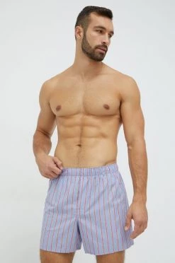 Ανδρικά Μπόξερ και σλιπ Βαμβακερό μποξεράκι GAP ανοιχτό μπλε