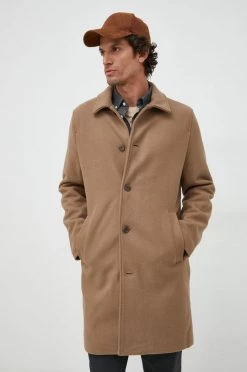 Ανδρικά Παλτά Παλτό από μείγμα μαλλιού GAP μπεζ, -Gap Κατάστημα unnamed file 195