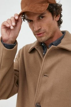 Ανδρικά Παλτά Παλτό από μείγμα μαλλιού GAP μπεζ, -Gap Κατάστημα unnamed file 196