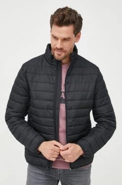 Ανδρικά Κοντά μπουφάν Μπουφάν GAP μαύρο,