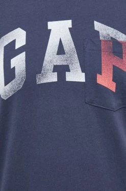 Ανδρικά Μπλουζάκια Βαμβακερό μπλουζάκι GAP ναυτικό μπλε -Gap Κατάστημα unnamed file 1979