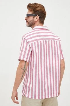 Ανδρικά Πουκάμισα Πουκάμισο από λινό GAP χρώμα: μοβ, -Gap Κατάστημα unnamed file 1983