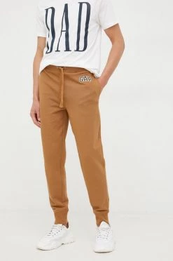 Ανδρικά Παντελόνια φόρμας Παντελόνι φόρμας GAP καφέ