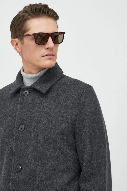 Ανδρικά Παλτά Παλτό από μείγμα μαλλιού GAP γκρι, 6 Ανδρικά Παλτά Παλτό από μείγμα μαλλιού GAP γκρι, - Image 4