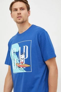 Ανδρικά Μπλουζάκια Μπλουζάκι GAP μπλε -Gap Κατάστημα unnamed file 2022