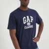 Ανδρικά Μπλουζάκια Βαμβακερό μπλουζάκι GAP ναυτικό μπλε -Gap Κατάστημα unnamed file 2029