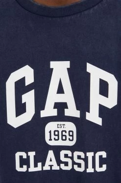 Ανδρικά Μπλουζάκια Βαμβακερό μπλουζάκι GAP ναυτικό μπλε -Gap Κατάστημα unnamed file 2033