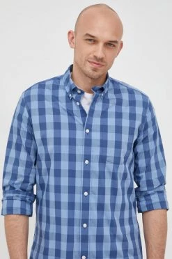 Ανδρικά Πουκάμισα Πουκάμισο GAP μπλε