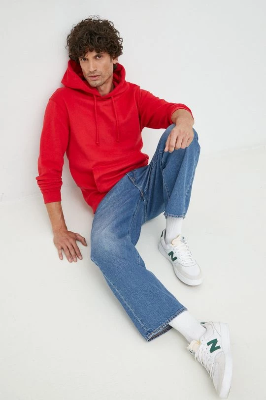 Ανδρικά Χωρίς φερμουάρ Μπλούζα GAP κόκκινο, με κουκούλα 4 Ανδρικά Χωρίς φερμουάρ Μπλούζα GAP κόκκινο, με κουκούλα - Image 2