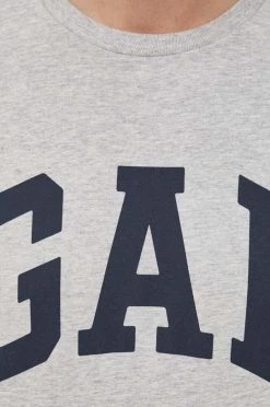 Ανδρικά Μπλουζάκια Βαμβακερό μπλουζάκι GAP γκρι -Gap Κατάστημα unnamed file 2073