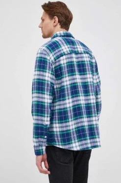 Ανδρικά Πουκάμισα Βαμβακερό πουκάμισο GAP χρώμα: ναυτικό μπλε, -Gap Κατάστημα unnamed file 2096