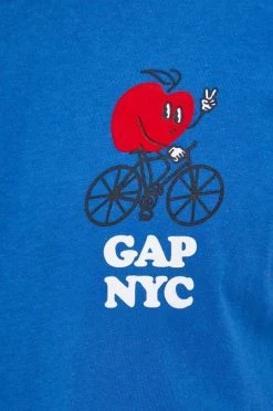 Ανδρικά Μακρυμάνικα Βαμβακερό πουκάμισο με μακριά μανίκια GAP μπλε -Gap Κατάστημα unnamed file 2163