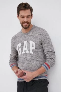 Ανδρικά Χωρίς φερμουάρ GAP - Πουλόβερ γκρί