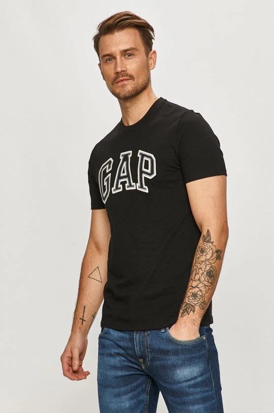 Ανδρικά Μπλουζάκια GAP - Μπλουζάκι χρυσαφί 3 Ανδρικά Μπλουζάκια GAP - Μπλουζάκι χρυσαφί