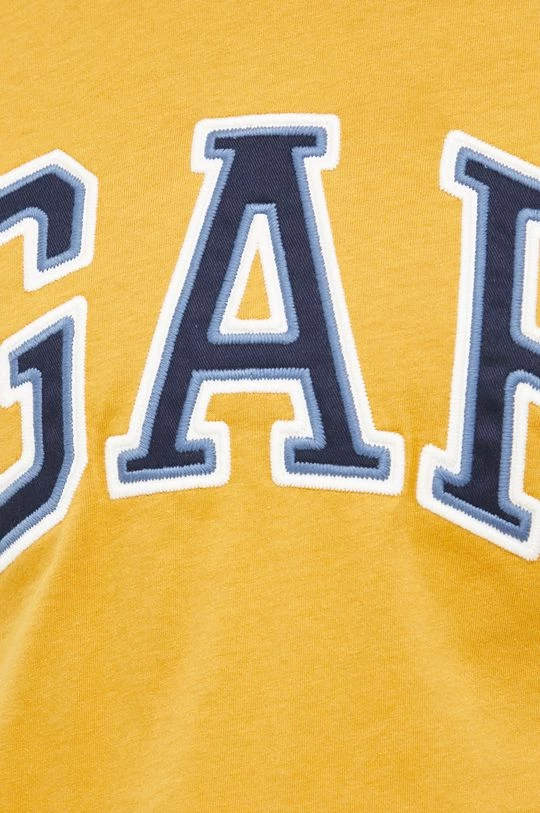 Ανδρικά Μπλουζάκια Βαμβακερό μπλουζάκι GAP καφέ 6 Ανδρικά Μπλουζάκια Βαμβακερό μπλουζάκι GAP καφέ - Image 4