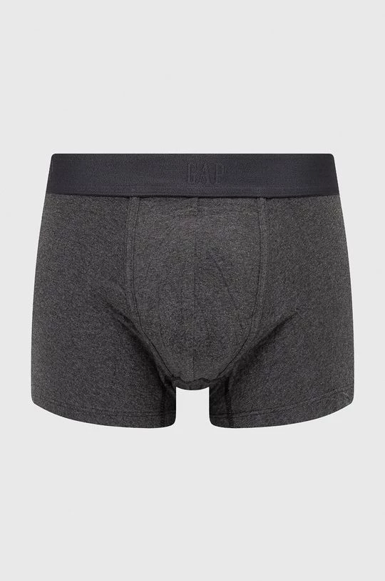 Ανδρικά Μπόξερ και σλιπ Βαμβακερό μποξεράκι GAP γκρι 3 Ανδρικά Μπόξερ και σλιπ Βαμβακερό μποξεράκι GAP γκρι