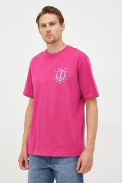 Ανδρικά Μπλουζάκια Βαμβακερό μπλουζάκι GAP μοβ -Gap Κατάστημα unnamed file 2251