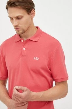 Ανδρικά Πόλο μπλουζάκια Πόλο GAP κόκκινο