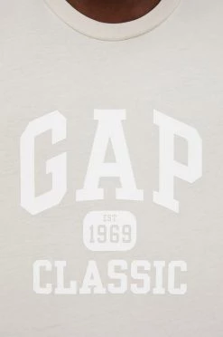 Ανδρικά Μπλουζάκια Βαμβακερό μπλουζάκι GAP μπεζ -Gap Κατάστημα unnamed file 2280