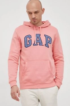 Ανδρικά Χωρίς φερμουάρ Μπλούζα GAP πορτοκαλί,
