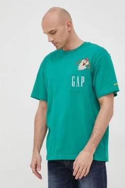 Ανδρικά Μπλουζάκια Βαμβακερό μπλουζάκι GAP πράσινο -Gap Κατάστημα unnamed file 2298