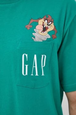 Ανδρικά Μπλουζάκια Βαμβακερό μπλουζάκι GAP πράσινο -Gap Κατάστημα unnamed file 2299