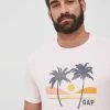 Ανδρικά Μπλουζάκια Βαμβακερό μπλουζάκι GAP ροζ -Gap Κατάστημα unnamed file 2300