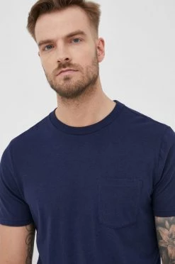 Ανδρικά Μπλουζάκια Βαμβακερό μπλουζάκι GAP ναυτικό μπλε -Gap Κατάστημα unnamed file 2323