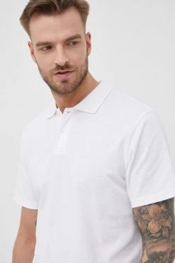 Ανδρικά Πόλο μπλουζάκια Βαμβακερό μπλουζάκι πόλο GAP άσπρο -Gap Κατάστημα unnamed file 2333