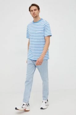 Ανδρικά Μπλουζάκια Βαμβακερό μπλουζάκι GAP μπλε -Gap Κατάστημα unnamed file 2342