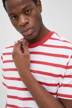 Ανδρικά Μπλουζάκια Βαμβακερό μπλουζάκι GAP κόκκινο -Gap Κατάστημα unnamed file 2349