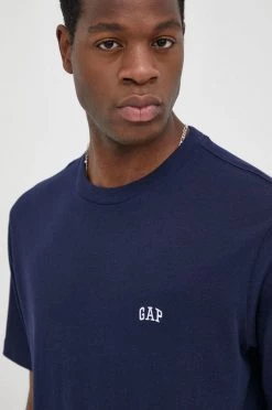 Ανδρικά Μπλουζάκια Βαμβακερό μπλουζάκι GAP ναυτικό μπλε -Gap Κατάστημα unnamed file 2354