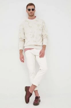 Ανδρικά Χωρίς φερμουάρ Μπλούζα GAP χρώμα: μπεζ,