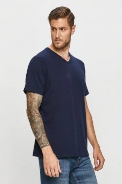 Ανδρικά Μπλουζάκια GAP - Μπλουζάκι σκούρο μπλε