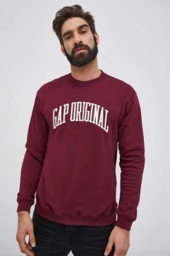 Ανδρικά Χωρίς φερμουάρ Μπλούζα GAP χρώμα: μοβ