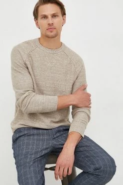 Ανδρικά Χωρίς φερμουάρ Βαμβακερό πουλόβερ GAP χρώμα: πράσινο,