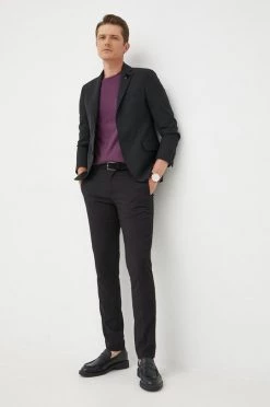 Ανδρικά Μπλουζάκια Βαμβακερό μπλουζάκι GAP μοβ -Gap Κατάστημα unnamed file 2479