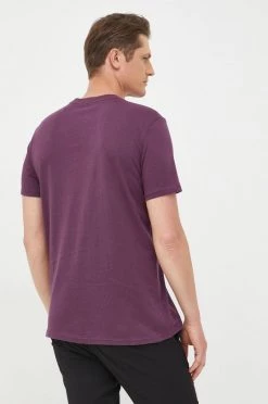 Ανδρικά Μπλουζάκια Βαμβακερό μπλουζάκι GAP μοβ -Gap Κατάστημα unnamed file 2480