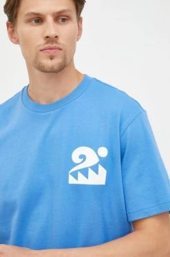 Ανδρικά Μπλουζάκια Βαμβακερό μπλουζάκι GAP μπλε -Gap Κατάστημα unnamed file 2497