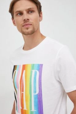 Ανδρικά Μπλουζάκια Βαμβακερό μπλουζάκι GAP άσπρο 10 Ανδρικά Μπλουζάκια Βαμβακερό μπλουζάκι GAP άσπρο -Gap Κατάστημα unnamed file 2521