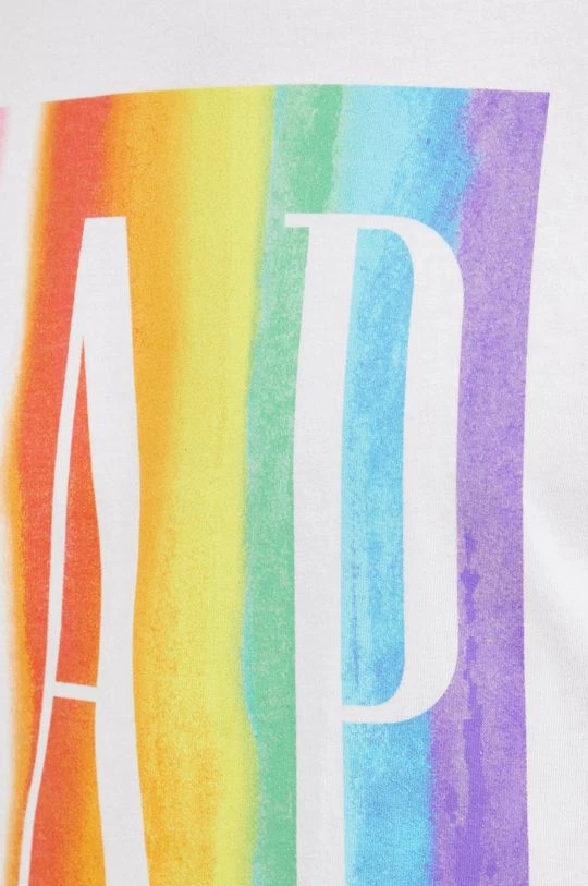 Ανδρικά Μπλουζάκια Βαμβακερό μπλουζάκι GAP άσπρο 7 Ανδρικά Μπλουζάκια Βαμβακερό μπλουζάκι GAP άσπρο - Image 5