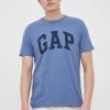 Ανδρικά Μπλουζάκια Βαμβακερό μπλουζάκι GAP μπλε -Gap Κατάστημα unnamed file 2547