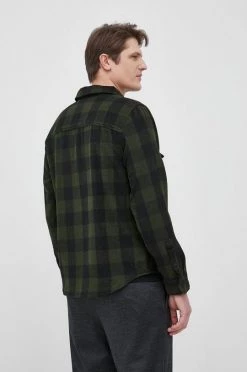 Ανδρικά Πουκάμισα GAP - Πουκάμισο από μείγμα μαλλιού μαύρο -Gap Κατάστημα unnamed file 2558